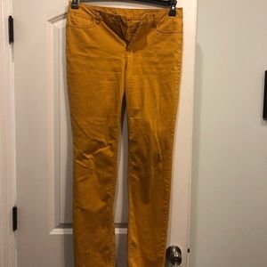Mustard pants